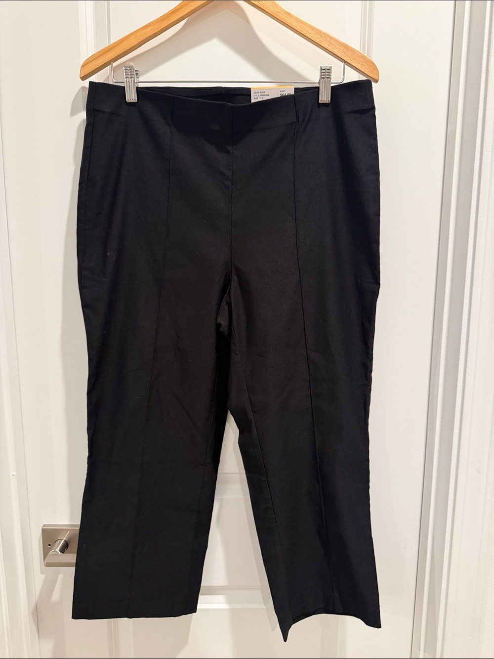 Rafaella Black Men's Dress Pants - Straight Leg